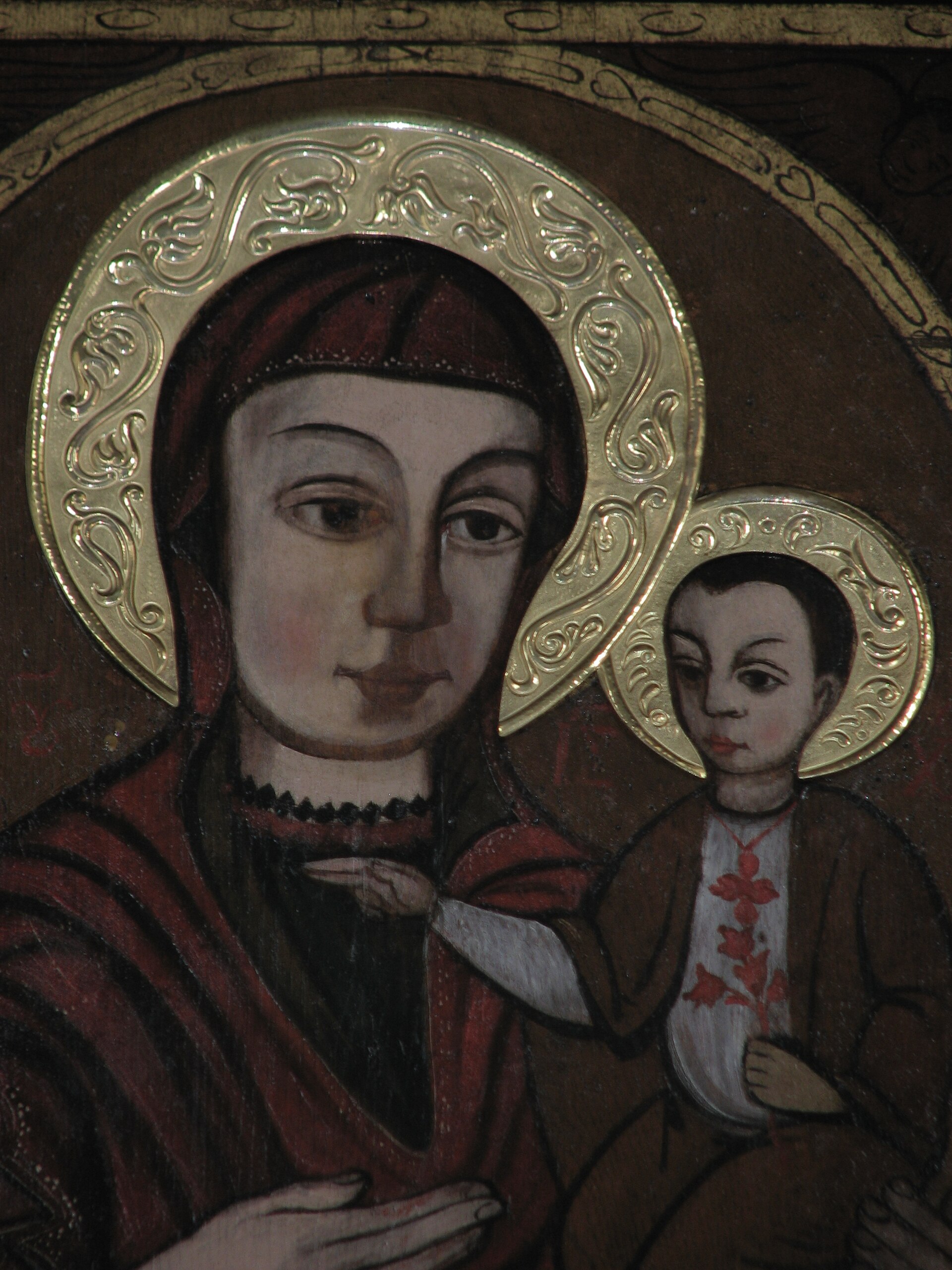 Linh ảnh Đức Mẹ (Theotokos) được tôn kính tại Máriapócs — ảnh tượng nổi tiếng gắn với sự kiện chảy nước mắt năm 1696